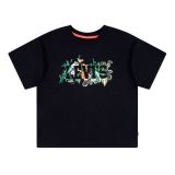 Levi's Fille T-shirt Oversized Tropical Noir