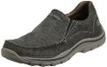 Skechers Expected Avillo, Oxford-stof voor heren, Donkerbruin