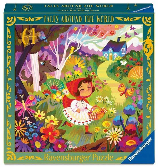 Kinderpuzzel Ravensburger Roodkapje Puzzel 64 Stukjes voor Kinderen