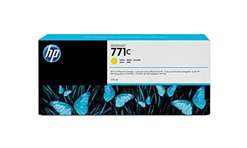 HP 771 Large Format Inktcartridge, Geel (B6Y10A)