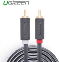 Ugreen 2 RCA male naar 2 RCA male kabel - 1.5 Meter
