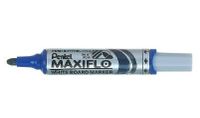 Pentel MWL5M Maxiflo Whiteboard Marker, Kogelpunt, Blauw, 12 Stuks