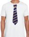 Bellatio Decorations Verkleed T-shirt Kakker Heren - Wit - Maat S