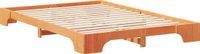 vidaXL Bedframe Massief Grenenhout Bruin 140 x 220 cm