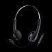 Genius Computer Technology Genius HS-220U Headset Bedraad Hoofdband Kantoor/callcenter USB Type-C / USB Type-A Zwart