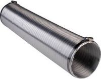 Wallair N51839 Flexibele ventilatiebuis Aluminium (Ø x l) 15 cm x 2.5 m Zilver