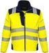 Portwest PW3 Hi-Vis Softshell Jack T402 - Geel/Marine - M