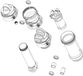 Sram Rockshox Montagemateriaal Achterschokdemper 1/2 Zwart 40 x 8 mm