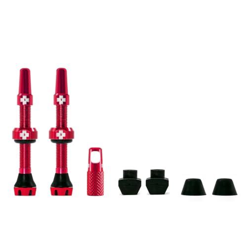 Muc-Off Tubeless Valves, Red 44mm