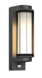 Philips Avendale Lampe murale Noir avec détecteur de mouvement
