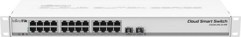 MikroTik CSS326-24G-2S+RM - Netwerk switch - Wit