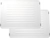 Coninx Planche à découper plastique Brea 37cm set de 2 - Blanc