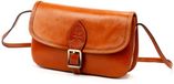 Florence - Sac à bandoulière élégant et stylé - Cuir naturel - Bandoulière réglable - Marron