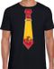 Bellatio Decorations Verkleed shirt voor heren - Spanje - Zwart - XL