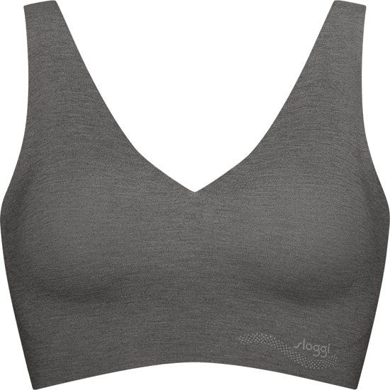 sloggi Dames ZERO Feel Natural Top Antraciet-XS
