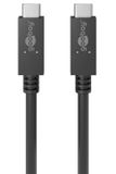 Goobay 49252 USB-kabel zwart 0,5m
