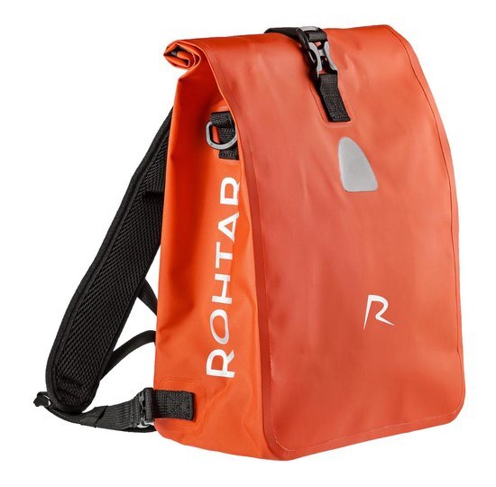 ROHTAR Allround Series - Multifunctionele Fietstas en Rugzak - Waterdicht PVC - Op 3 manieren te dragen - Rood