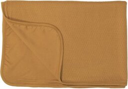 Snoozebaby Organische Wiegdeken Toffee - 75x100 cm