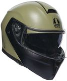AGV Streetmodular E2206 Mplk Mono Matt Pastello Groen Zwart 010 Systeemhelm - Maat XL