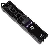 Tajima Razar Black Blade CB65RB Reservemesjes voor cuttermessen (10 stuks, messen voor cuttermes, lemmetlengte 126 mm, breedte 25 mm, voor leer, behang, folie, gipsplaten)