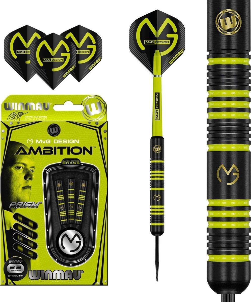 WINMAU Michael van Gerwen Ambition Brass Darts 24 gram