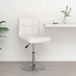 Maison Exclusive - Tabouret de bar en similicuir blanc