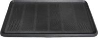 IVOL Rubber laarzenmat 40x80 cm - Zwart