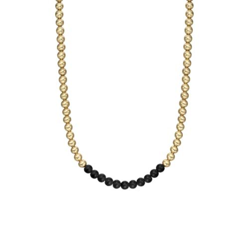 Armani Exchange Men's Gold Stainless Steel Necklace AXG0142710