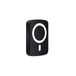 Mooov 732741 Magnetische draadloze powerbank, compatibel met MagSafe 5000 mAh, draagbare snellader met inductie en USB-C, compacte externe accu voor iPhone en Android