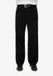 Superdry Corduroy Wijde Pijpen Broek Middelhoge Taille Dames Zwart