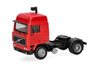 Herpa vrachtwagen model Volvo F10 Globetrotter trekker, 2-assig, rood, schaal 1:87