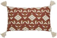 ATMOSPHERA CREATEUR D'INTERIEUR Kussenhoes Sienna 30 x 50 cm Katoen Terracotta
