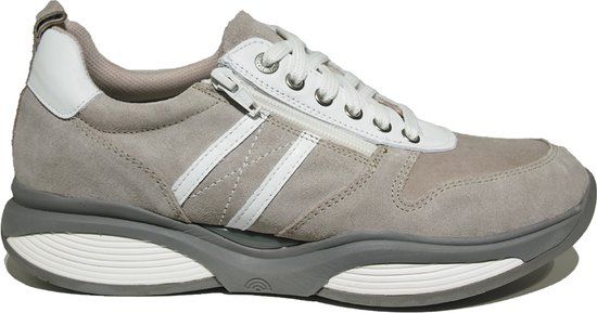 Xsensible Heren beige sneakers maat 41 - SWX3 - Leer - Herfst/Winter 2023