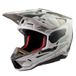 Alpinestars S-M5 Helm ECE 22.06 Gris minéral céladon vert brillant taille M