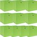 vidaXL Opbergboxen 10 stuks groen 32x32x32 cm stof