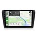 Awesafe Android autoradio voor Mazda 3 (2003-2009), 9''HD, Carplay, 4+64G, Android 15, stuurwielbediening (SWC), RDS, GPS, Bluetooth, Wi-Fi, DAB, 4-kern processor
