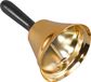 Santa Bristol Novelty Gold Bell (Gold)