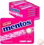 Mentos Kauwgom Cherry Mint 12 x 12 stuks
