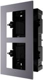 Hikvision DS-KD-ACF2 Inbouwframe van het deurstation met 2 compartimenten