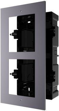 Hikvision DS-KD-ACF2 Inbouwframe van het deurstation met 2 compartimenten