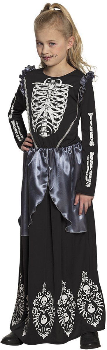 Boland Kinderkostuum Skeleton Queen 10-12 jaar