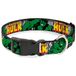 Buckle-Down Plastic Clip Collar - DE ONGELOOFLIJKE HULK Actieposes/Gestapelde Strips