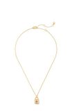 Kate Spade New York Lock and Spade mini pendants