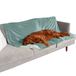 Furhaven XL Waterdichte Tweekleurige Luxe Fluwelen Hondendeken, Wasbaar - Celadon Groen, Extra Large