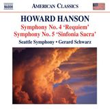 Symphonies Naxos Audiobooks Hanson: Symphony No. 4 'Requiem' | Symphony No. 5 'Sinfonia Sacra' CD