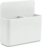 Allesto Porte-stylos magnétique - Double étagère de rangement - Blanc