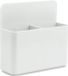 Allesto Porte-stylos magnétique - Double étagère de rangement - Blanc