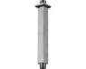 Wiesbaden 304 Douchearm Plafondbevestiging Vierkant 20 cm - Geborsteld RVS