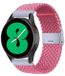 By Qubix Qubix - Braided Nylon Watch Strap for Huawei Watch 5 (42mm) - Pink