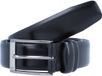 JOOP! Leren Riem Classic Coll. Belt 3,5 CM W105 Black Zwart